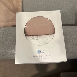 Lulu Moon Muslin Crib Sheets 100% cotton
